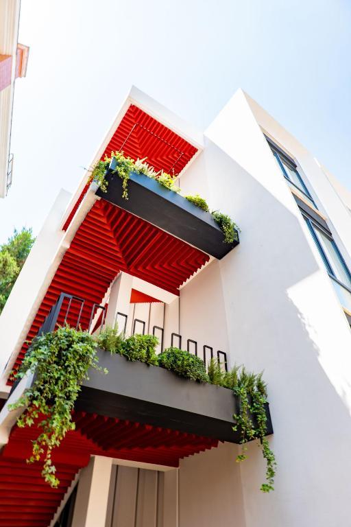 Saturn Apart & Hotel terrace Tirana Albania